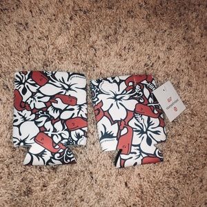 Two Vineyard Vines drink sleeves